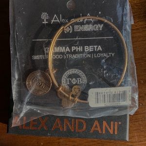 Alex and Ani Gamma Phi Beta good bracelet